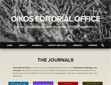 Tablet Screenshot of oikosoffice.org